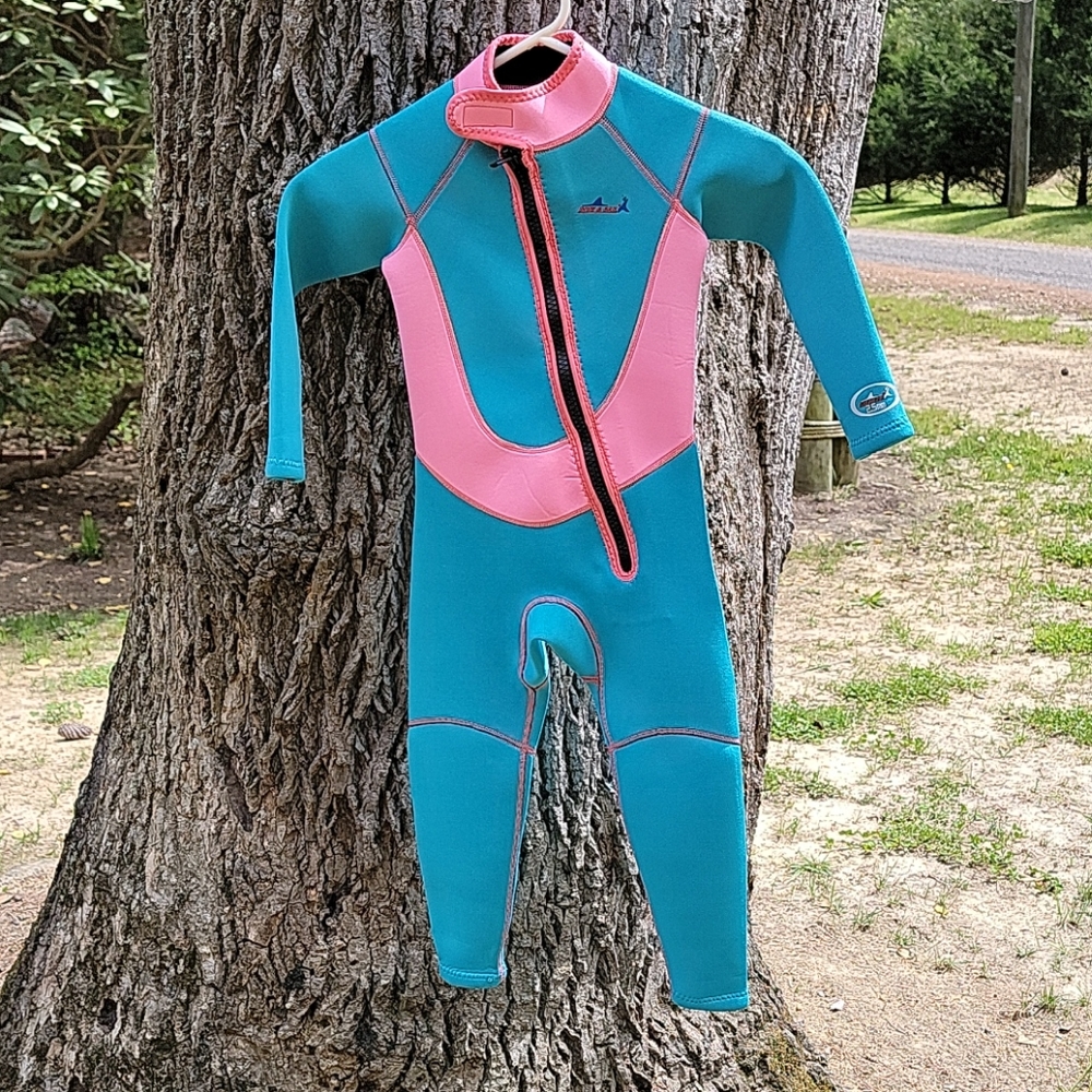 Dive & Sail Sz LG Girls Full Body Wetsuit